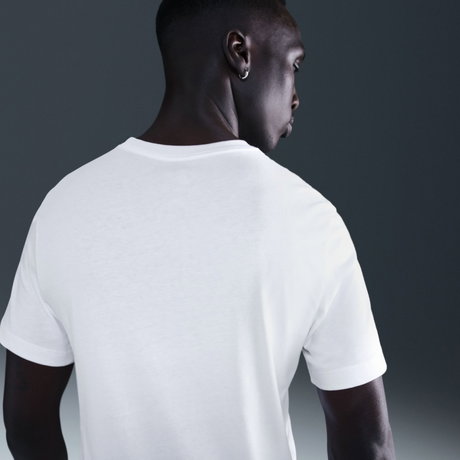 NIKE - Nike Sportswear Tee Swoosh Erkek Beyaz Tişört (1)