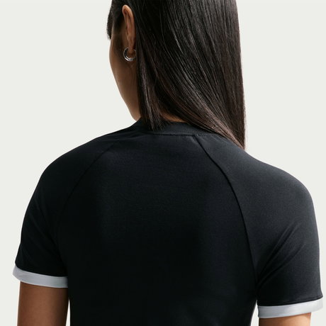 NIKE - Ss Fitted Top Gls Kadın Siyah Tişört (1)