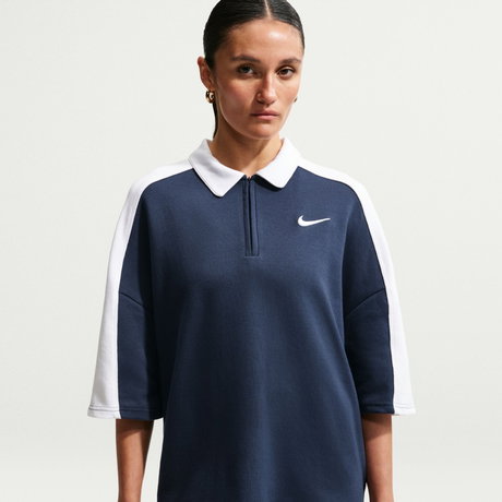 NIKE - Ss Polo Top Tshirt Kadın Mavi Tişört