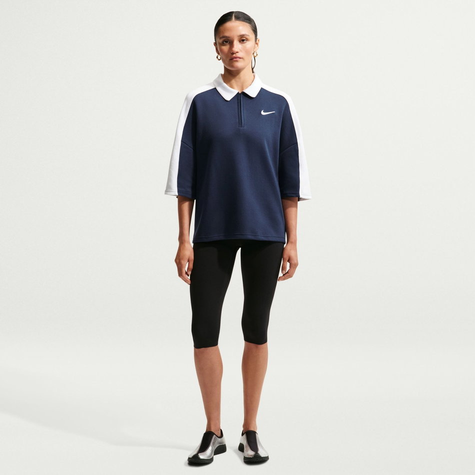 Ss Polo Top Tshirt Kadın Mavi Tişört