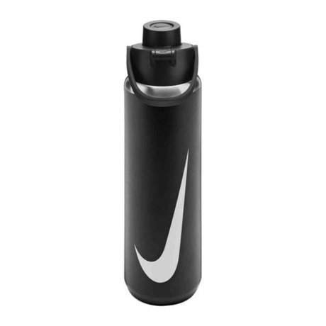 NIKE - Stainless Steel Recharge Chug Bottle 24 OZ Rfsh Siyah Matara (1)