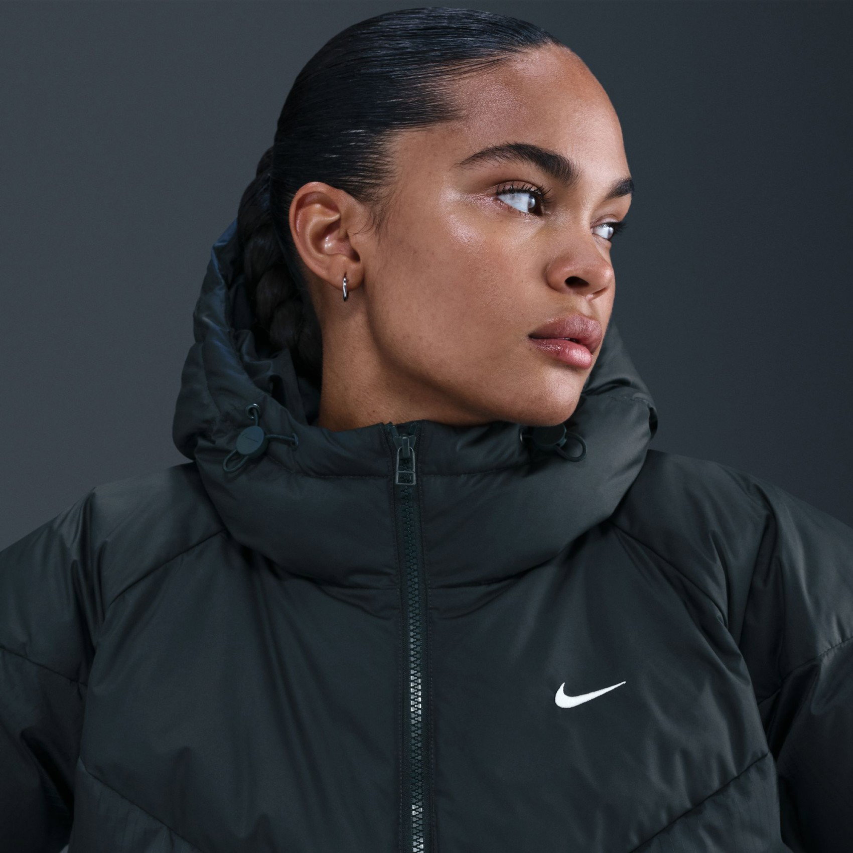 Nike Storm-FIT Downfill Windpuffer Kadın Yeşil Mont IF2591-390