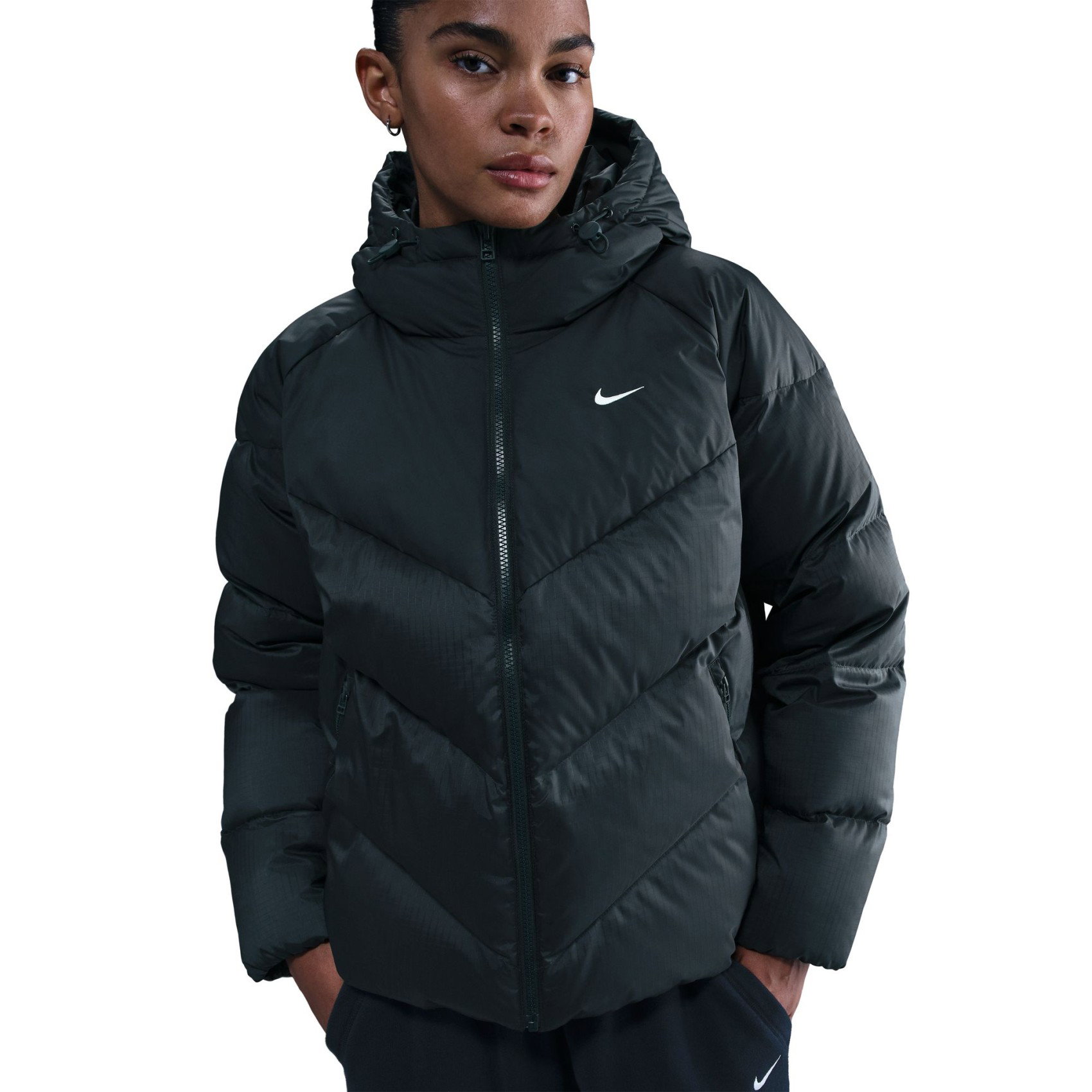 Nike Storm-FIT Downfill Windpuffer Kadın Yeşil Mont IF2591-390