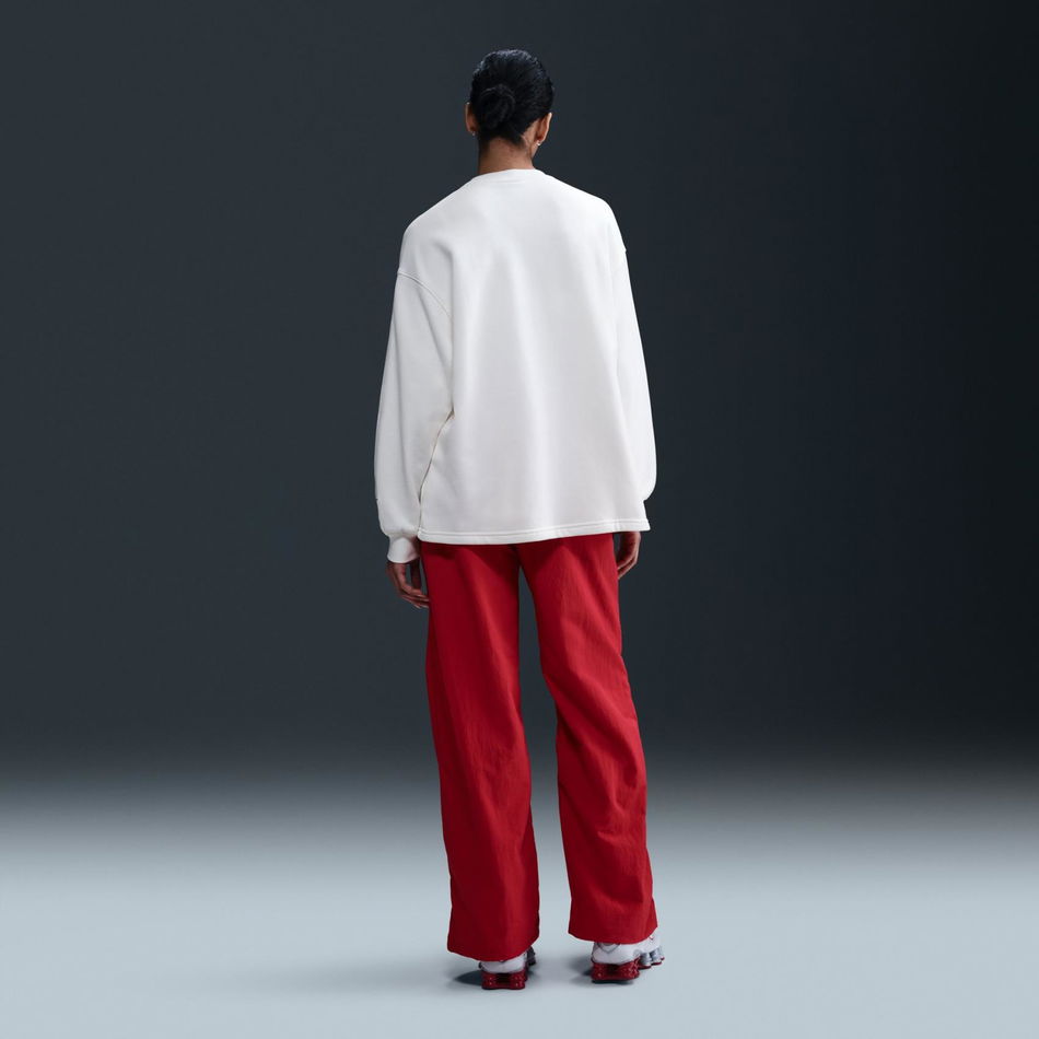 Street Fleece Crew Kadın Beyaz Sweatshirt