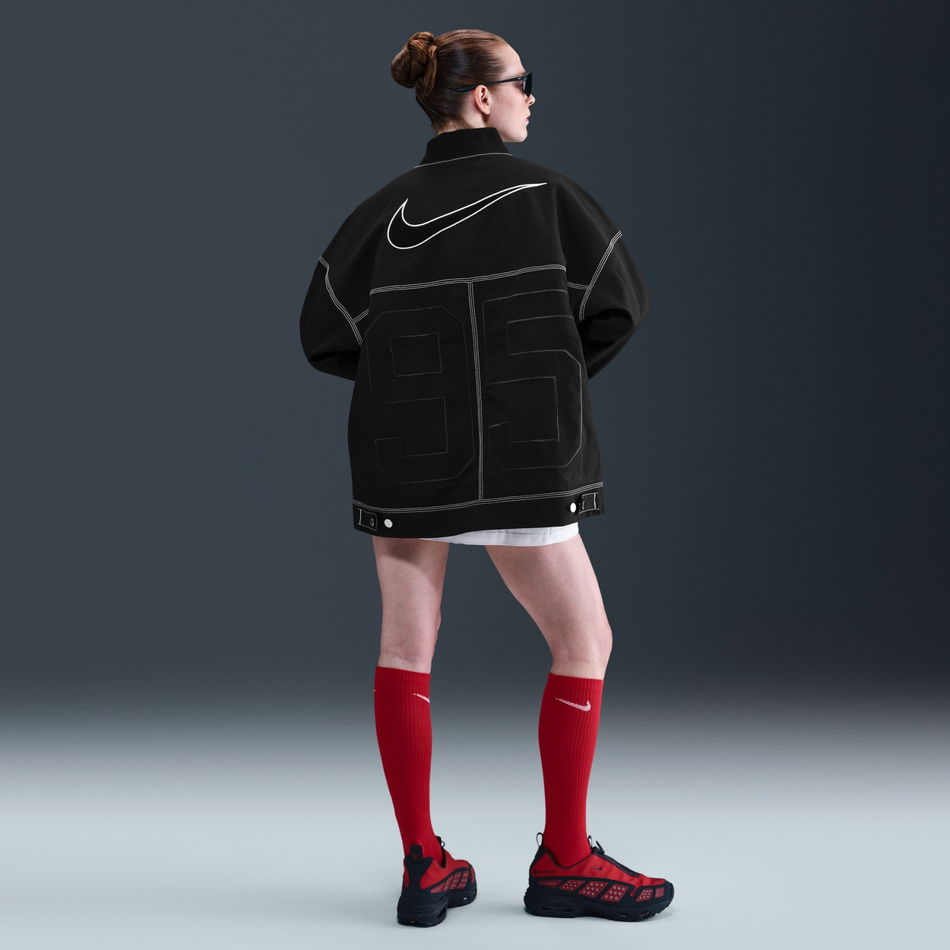 Street GX Cargo Jacket Kadın Siyah Ceket