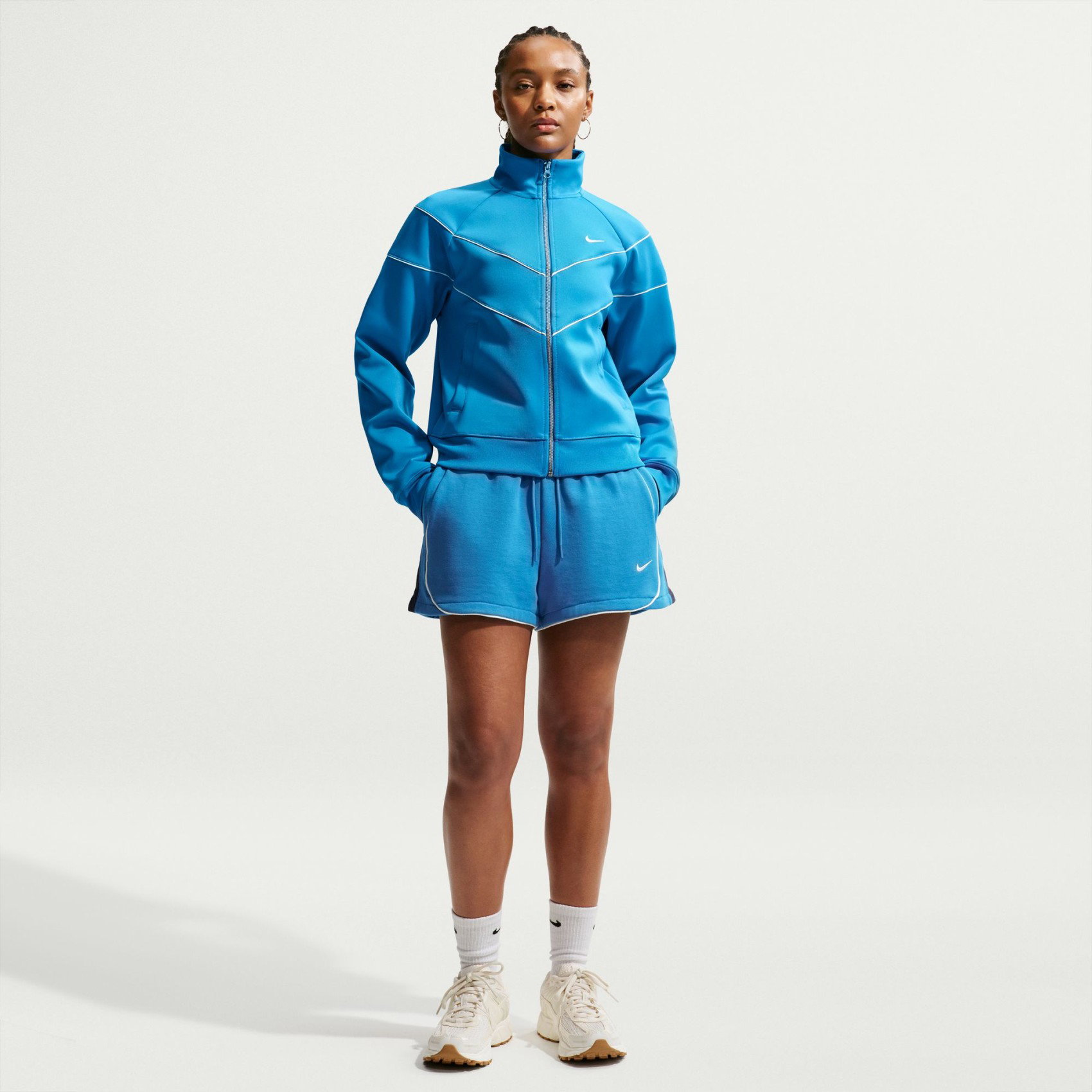Nike Street Gx Mr 3 Fleece Short Kadın Mavi Şort IF0526-435