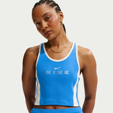 NIKE - Street Gx Tank Kadın Mavi Atlet