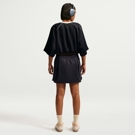 NIKE - Street Mr Mini Skirt Kadın Siyah Mini Etek (1)