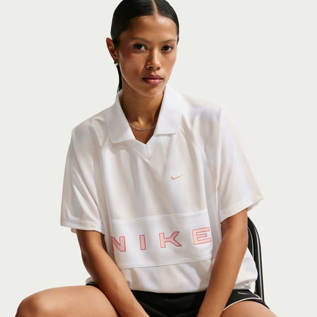 NIKE - Street Os Ss Stripe Jersey Kadın Tişört