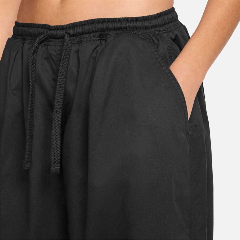 Street Utility Woven Os Pant Kadın Siyah Eşofman Altı