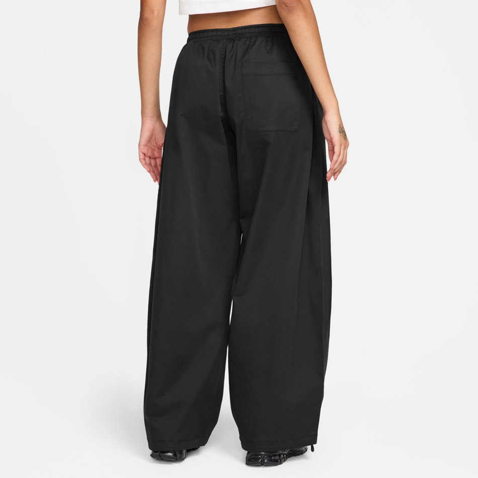 Street Utility Woven Os Pant Kadın Siyah Eşofman Altı