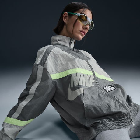 NIKE - Street Woven Jacket Kadın Gri Ceket