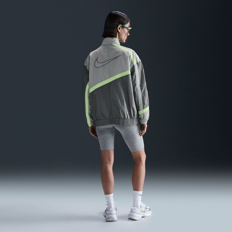Street Woven Jacket Kadın Gri Ceket