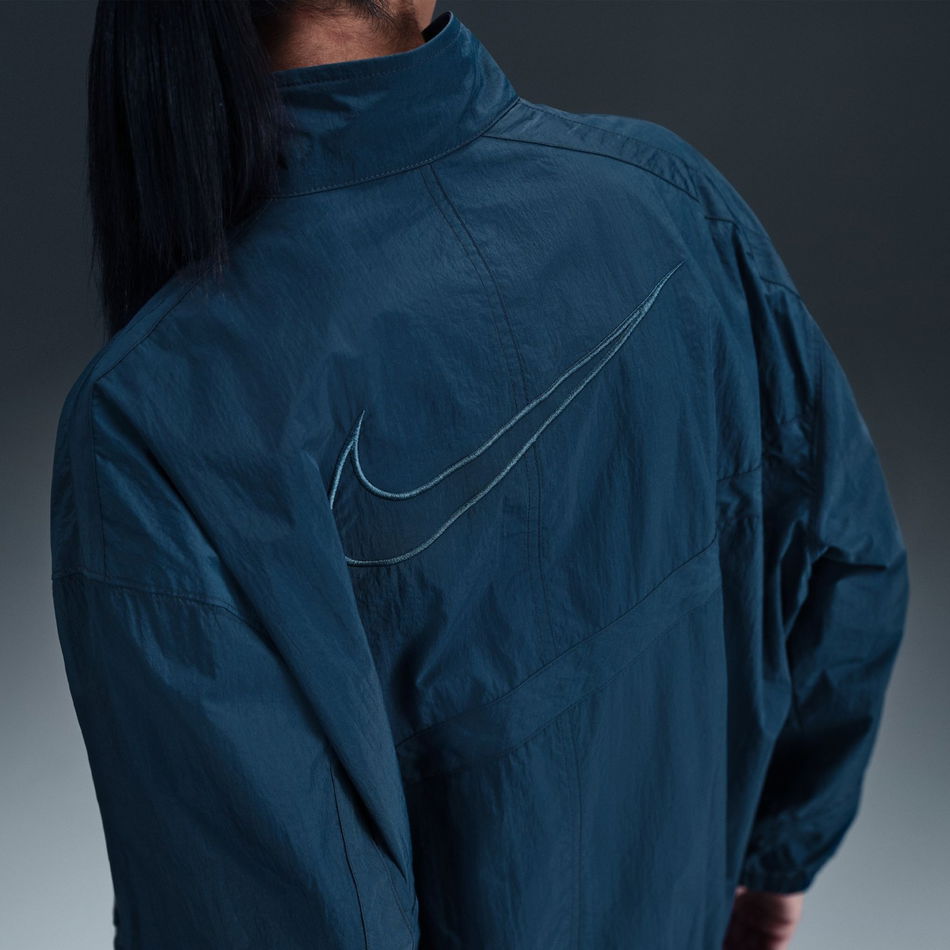 Street Woven Jacket Kadın Lacivert Ceket