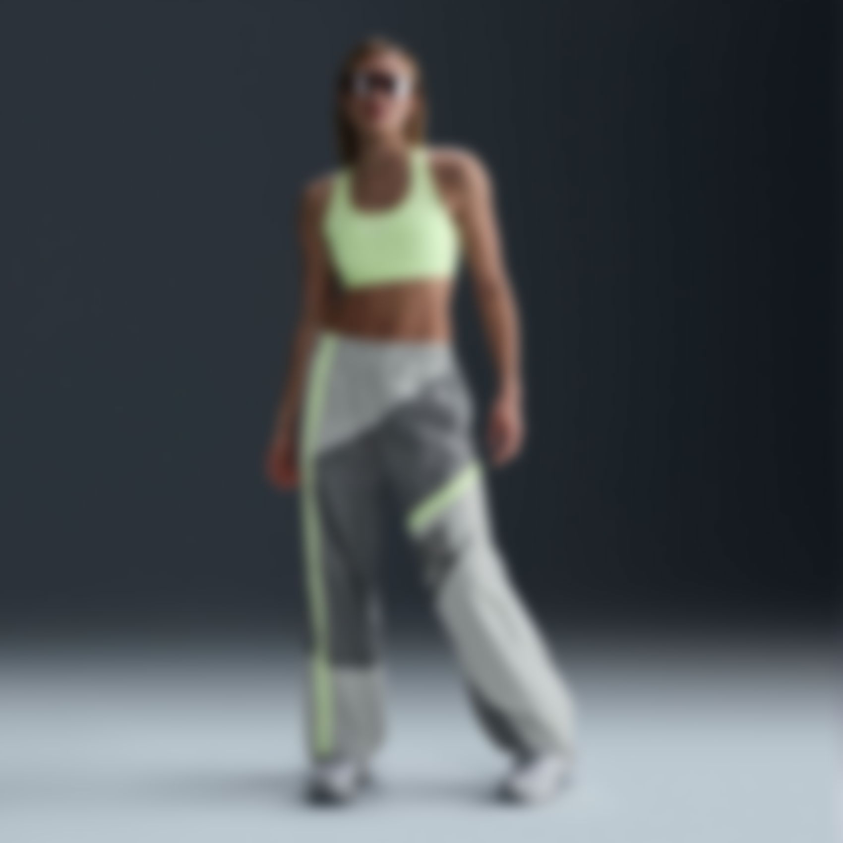 NIKE - Street Woven OH Pant Kadın Gri Eşofman Altı