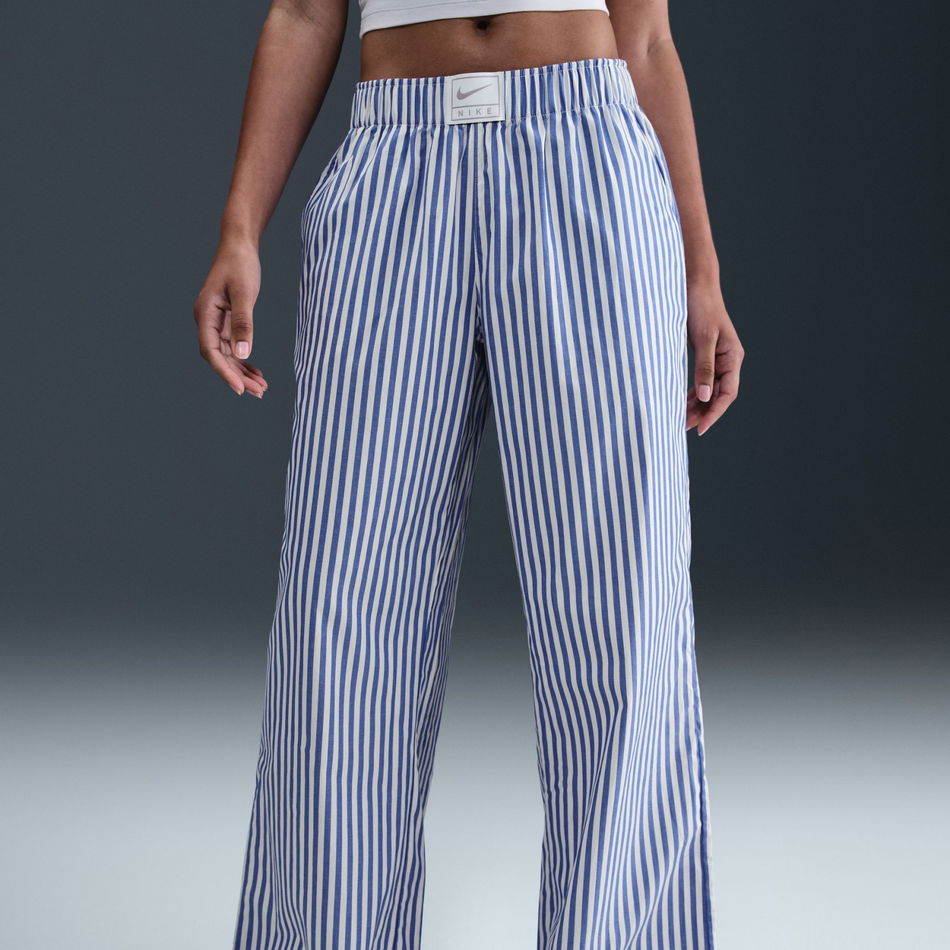 Stripe Poplin Pant Kadın Eşofman Altı