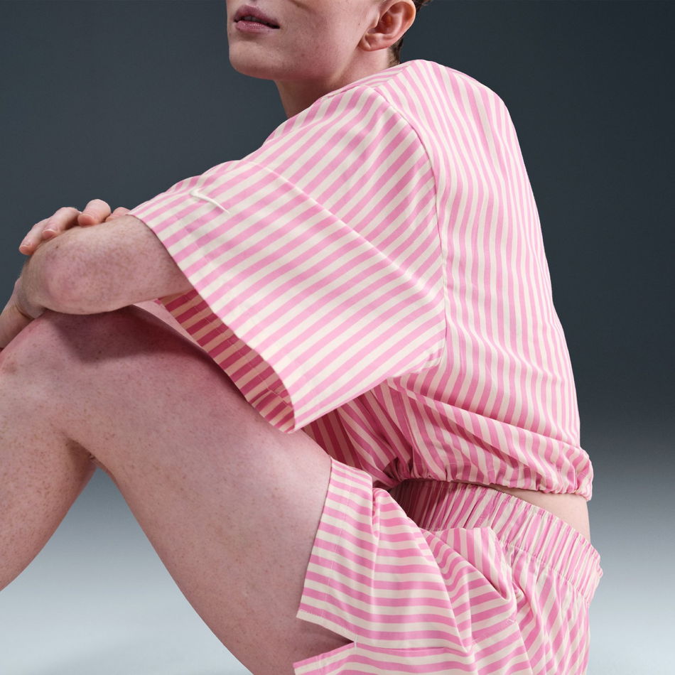 Stripe Poplin Short Kadın Şort