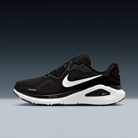 NIKE - Structure 26 'Black White' Erkek Koşu Ayakkabısı