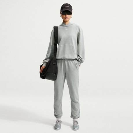 NIKE - Studio Fleece Lw Mr Std Pant Kadın Gri Eşofman Altı