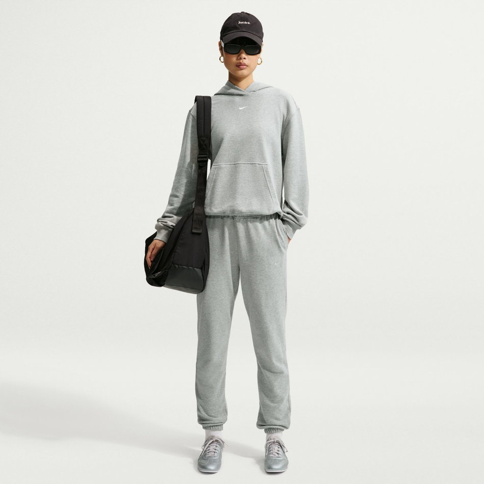 Studio Fleece Lw Mr Std Pant Kadın Gri Eşofman Altı