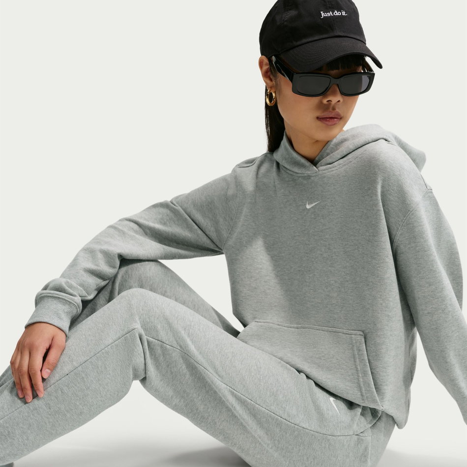 Studio Fleece Lw Mr Std Pant Kadın Gri Eşofman Altı