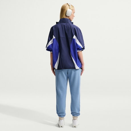 NIKE - Studio Fleece Lw Mr Std Pant Kadın Mavi Eşofman Altı (1)