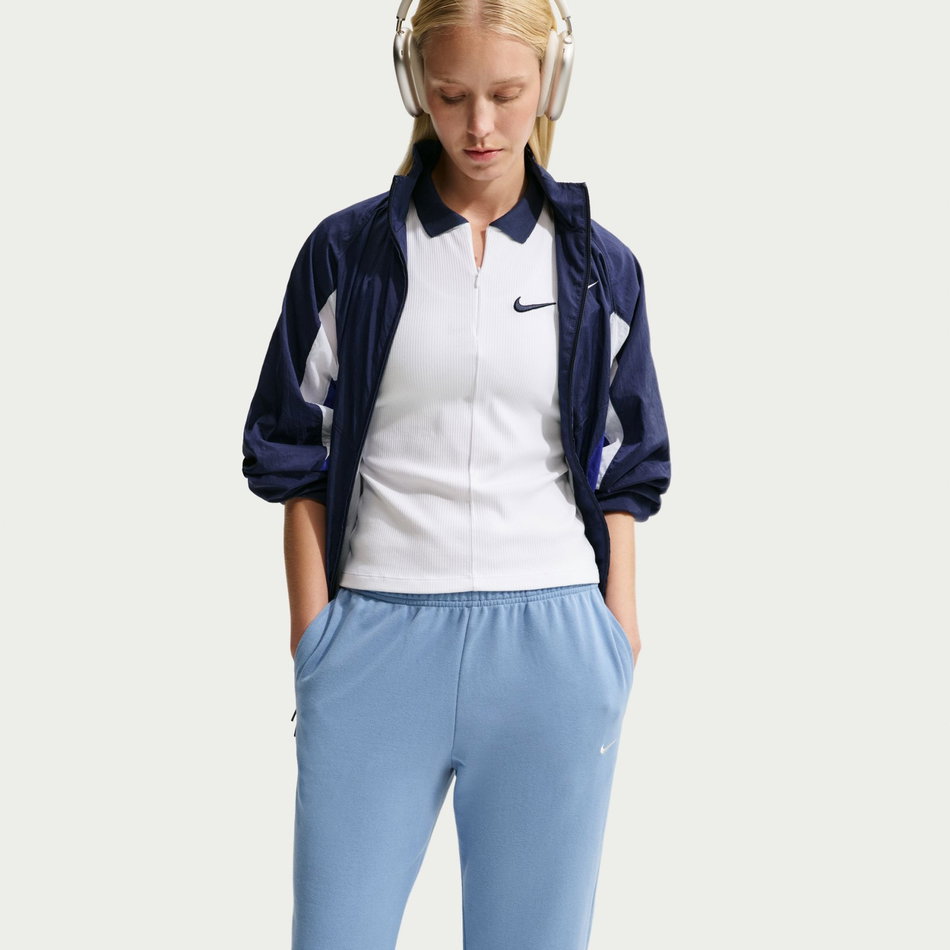 Studio Fleece Lw Mr Std Pant Kadın Mavi Eşofman Altı