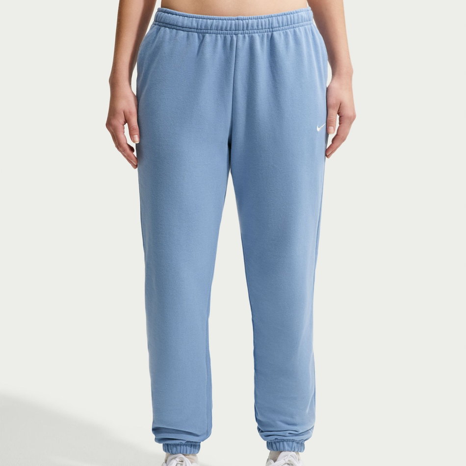 Studio Fleece Lw Mr Std Pant Kadın Mavi Eşofman Altı