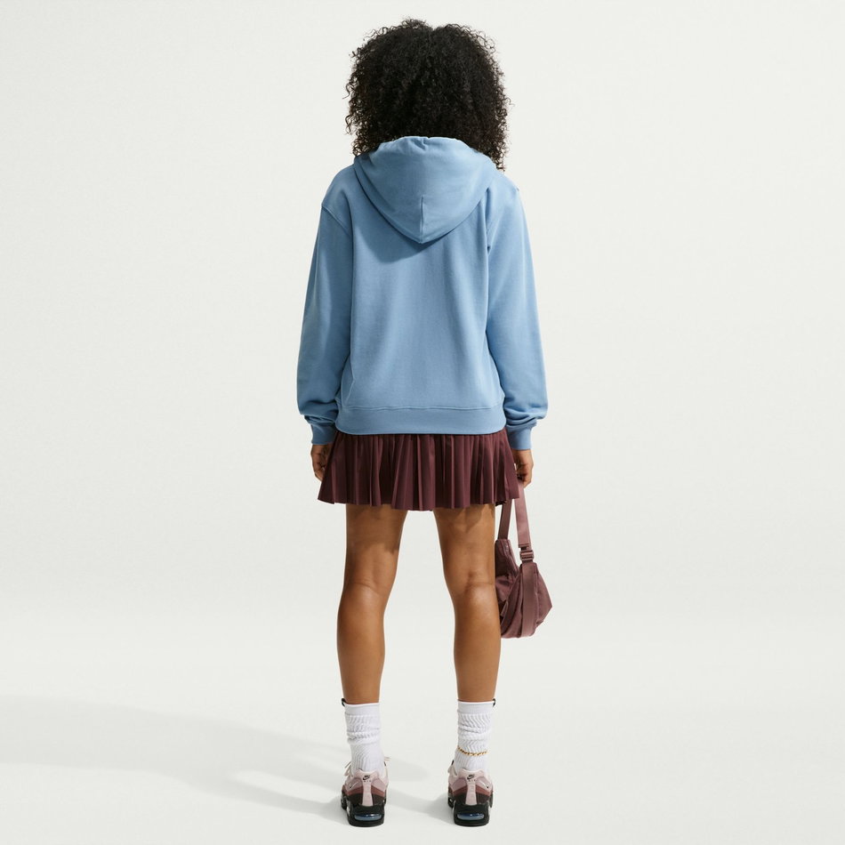 Studio Fleece Lw Std Fz Hoodie Kadın Mavi Sweatshirt