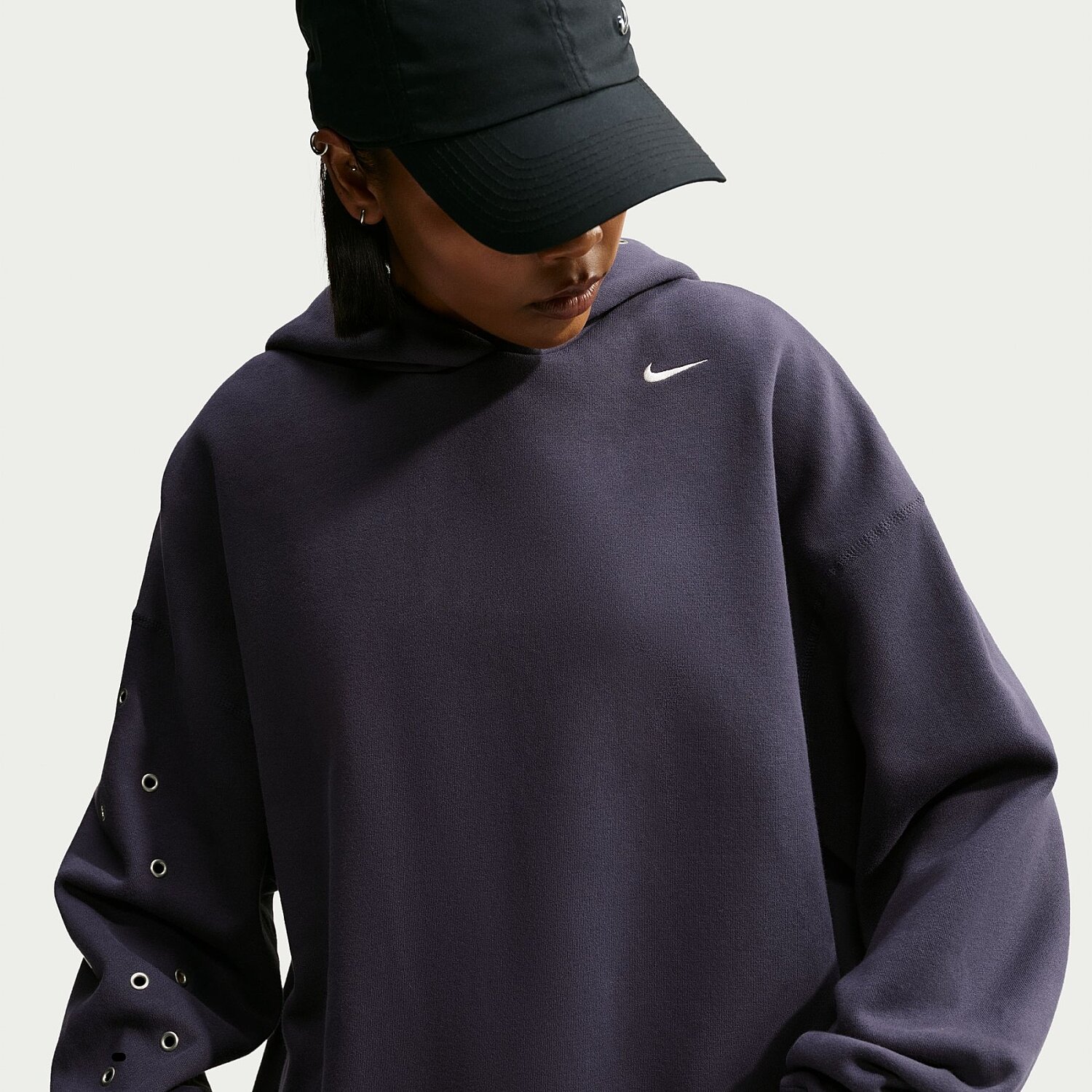 Женский свитшот Nike Studio Fleece Medium Weight Oversized Po Hoodie