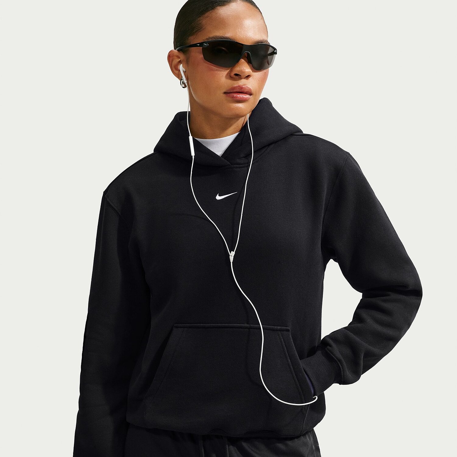 Женский свитшот Nike Studio Fleece Medium Weight Standard Pullover Hoodie