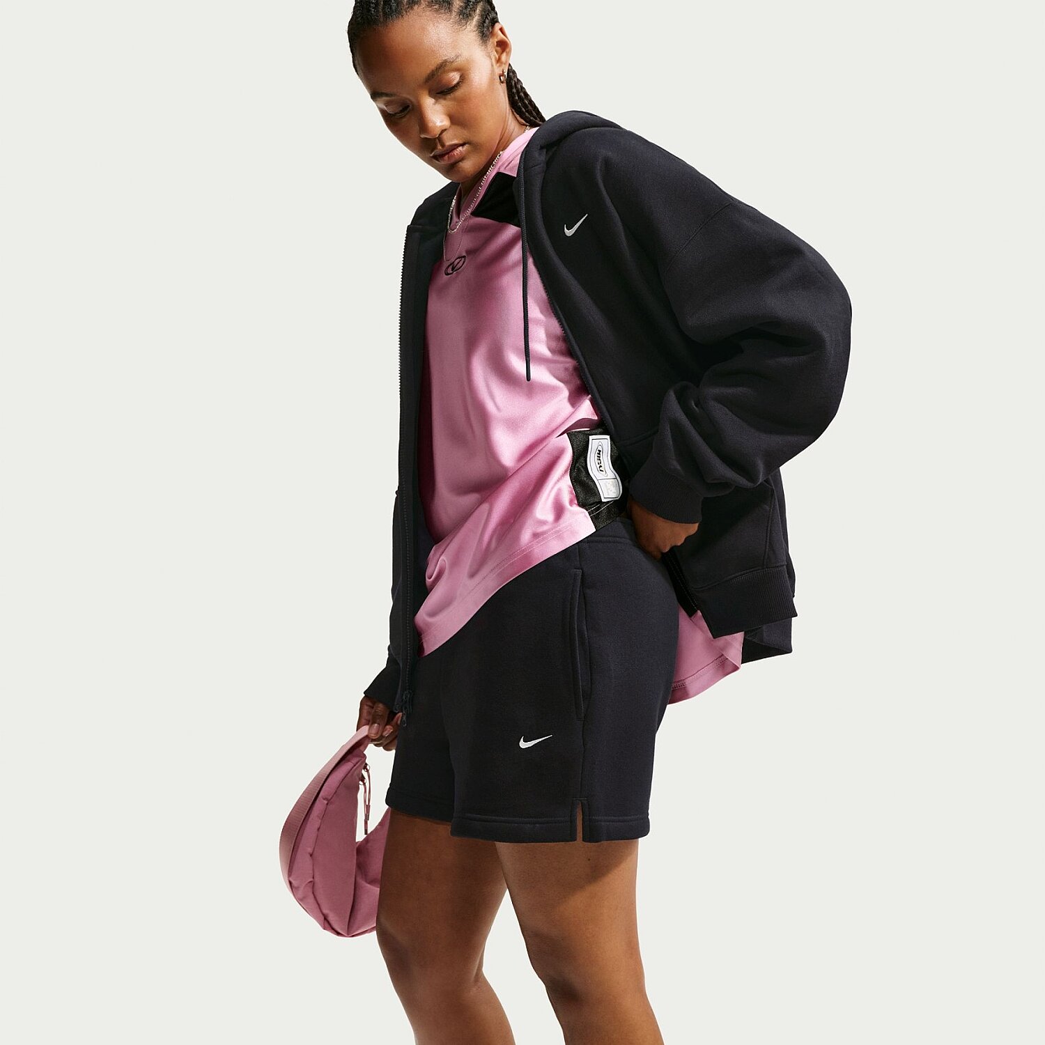 Женские шорты Nike Studio Fleece Mw Mr Std Short