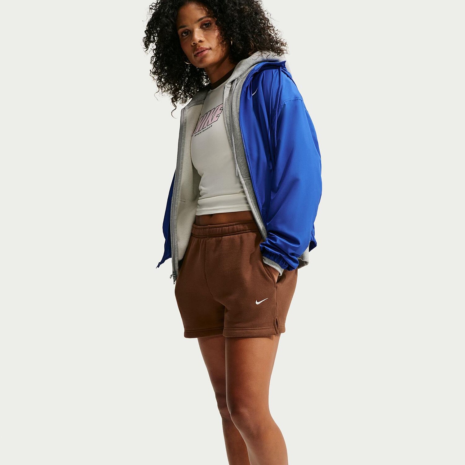 Женские шорты Nike Studio Fleece Mw Mr Std Short
