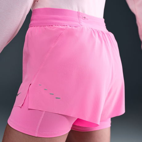 NIKE - Swift Dri-FIT MR 2in1 Short Kadın Pembe Şort (1)