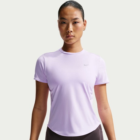 NIKE - Swift Dri-FIT Ss Top Kadın Mor Tişört