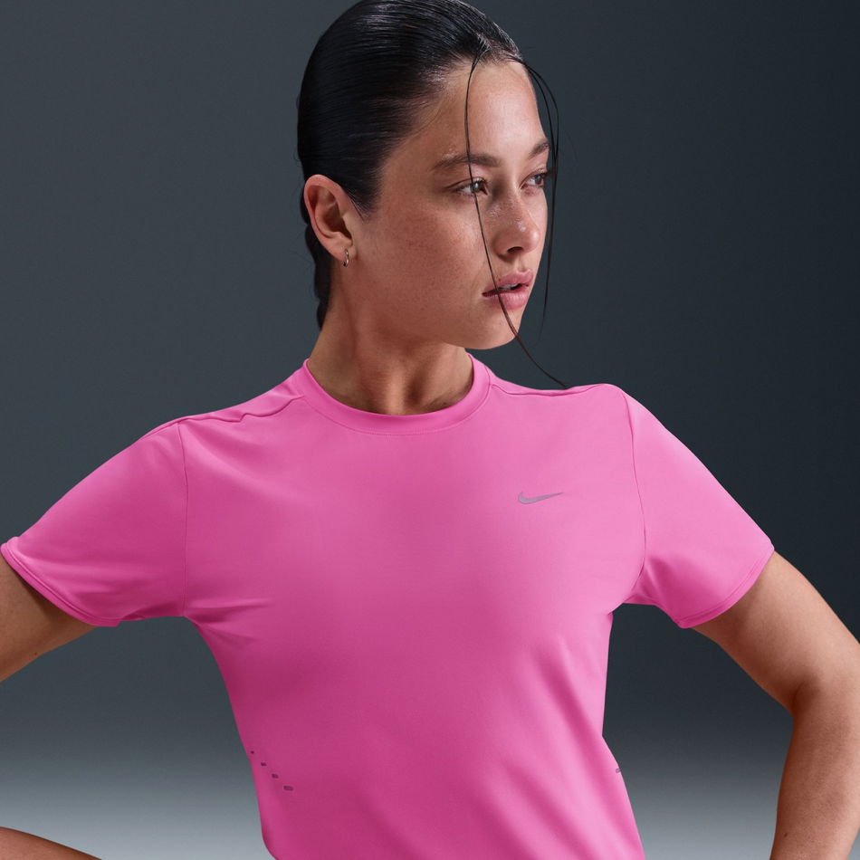 Swift Dri-FIT SS Top Kadın Pembe Tişört