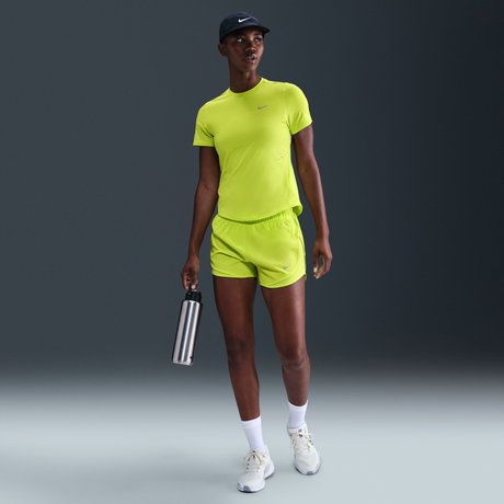 NIKE - Swift Dri-FIT SS Top Kadın Sarı Tişört