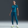 NIKE - Swift Dri-FIT SS Top Kadın Mavi Tişört (1)