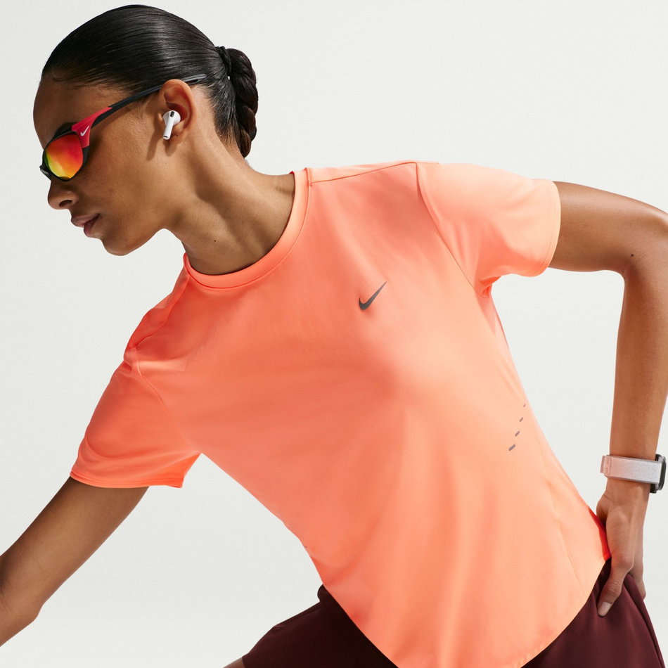 Swift Dri-FIT Ss Top Kadın Turuncu Tişört