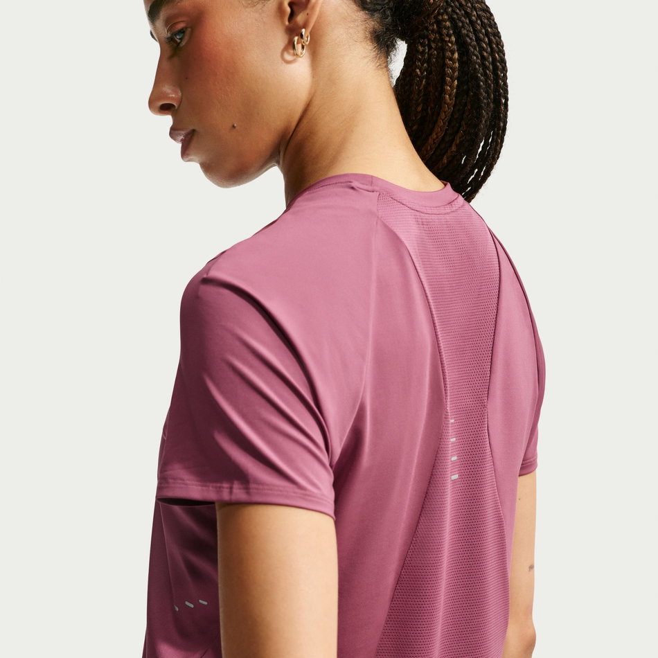 Swift Dri-FIT Top Ss Kadın Pembe Tişört