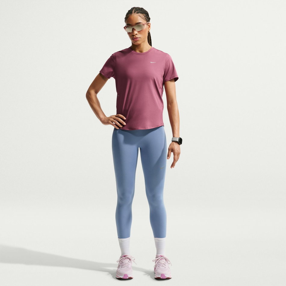 Swift Dri-FIT Top Ss Kadın Pembe Tişört