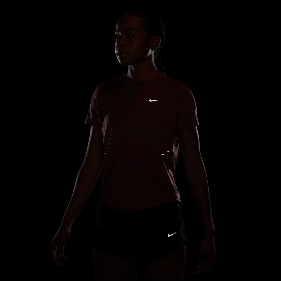 Swift Dri-FIT Top Ss Kadın Pembe Tişört