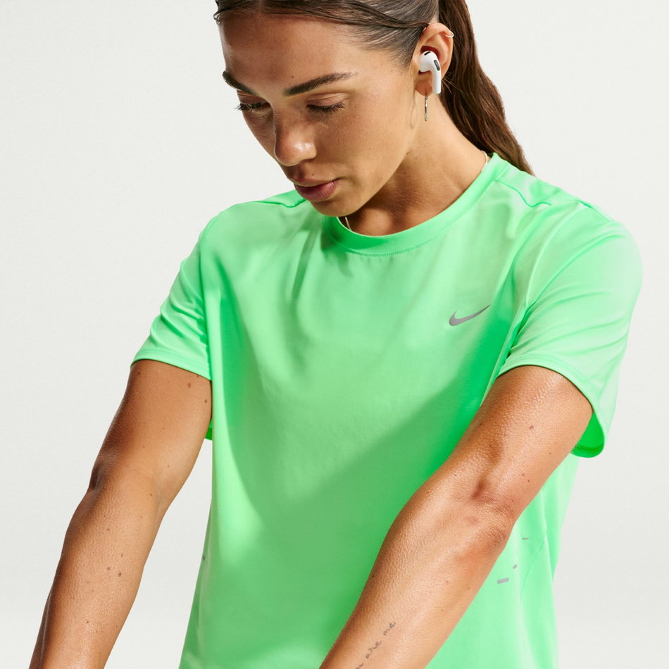 Swift Dri-FIT Top Ss Kadın Yeşil Tişört