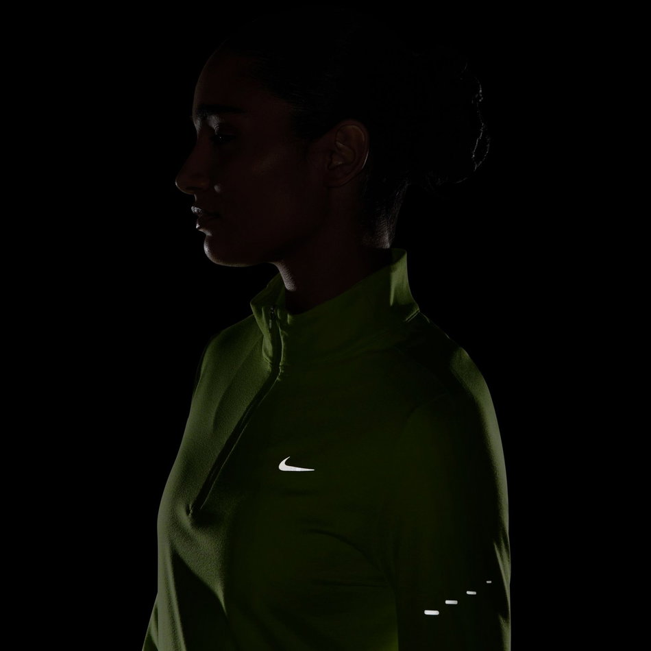 Swift Dri-FIT UV HZ Top Kadın Sarı Sweatshirt