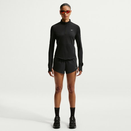 NIKE - Swift Dri-FIT UV HZ Top Kadın Siyah Sweatshirt