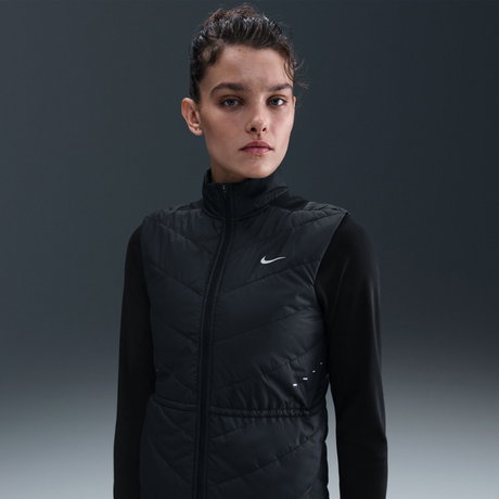 NIKE - Swift Therma-FIT Fill Vest Kadın Siyah Yelek (1)