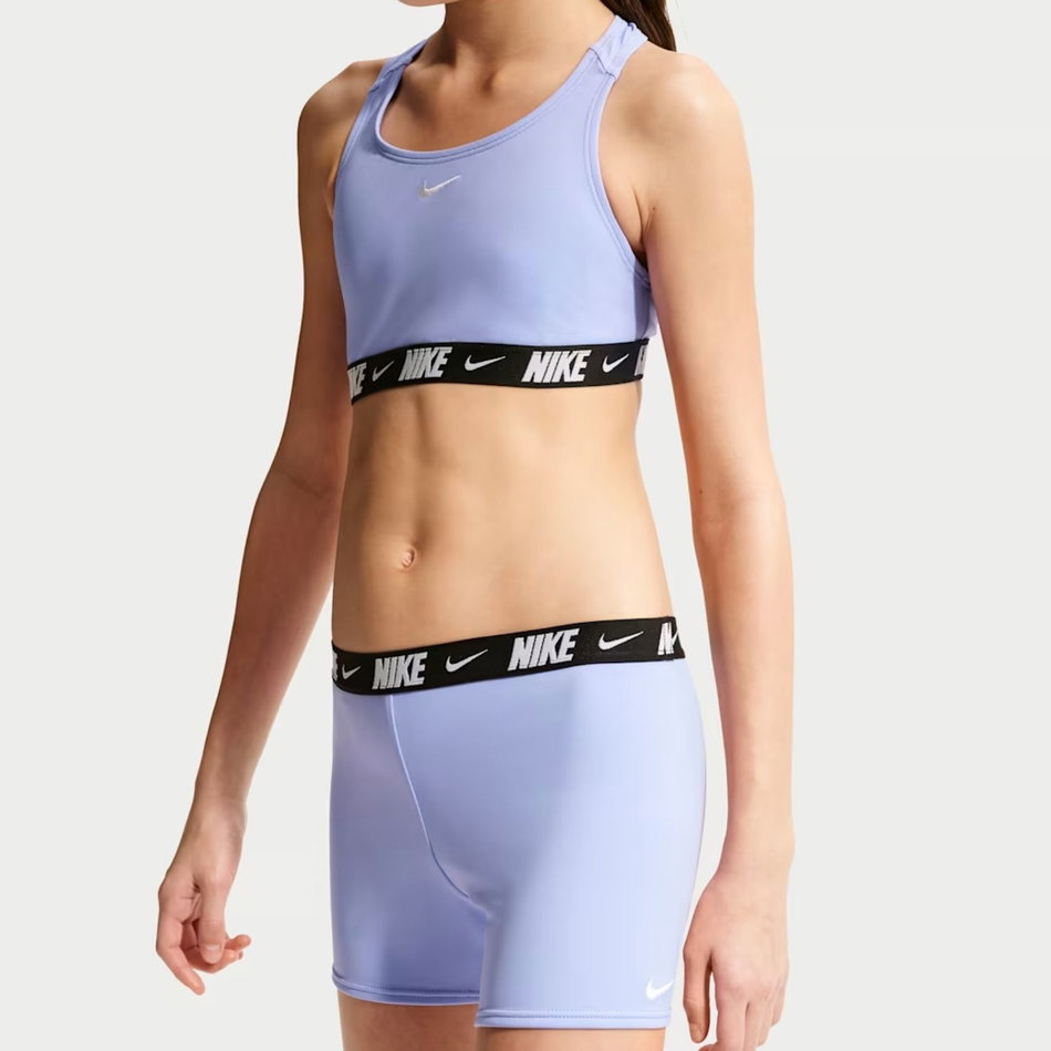 Nike Swim Logo Tape Racerback Çocuk Bikini Takımı