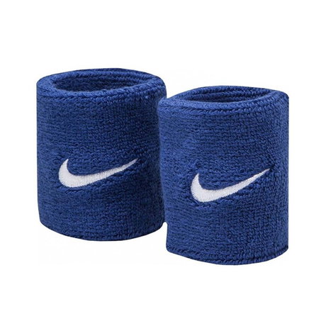 NIKE - Swoosh Classic Wristbands 2 Pack Os Mavi Bileklik