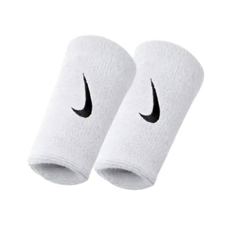 NIKE - Swoosh Double-Wide 5 Wristbands 