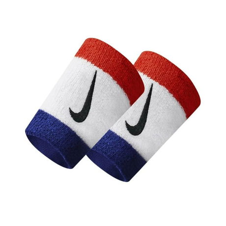 NIKE - Swoosh Doublewide Wristbands 2li Antrenman Bilekliği N.000.1586.620